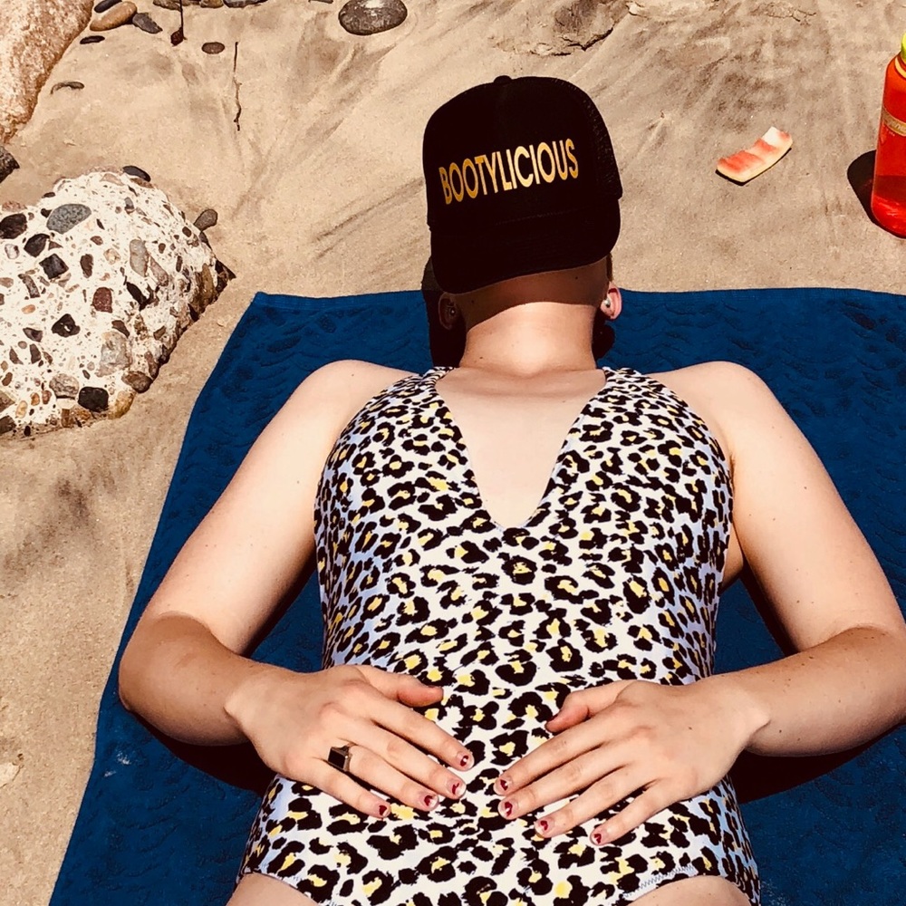 BOGO- Seeing spots reversible volcom one piece